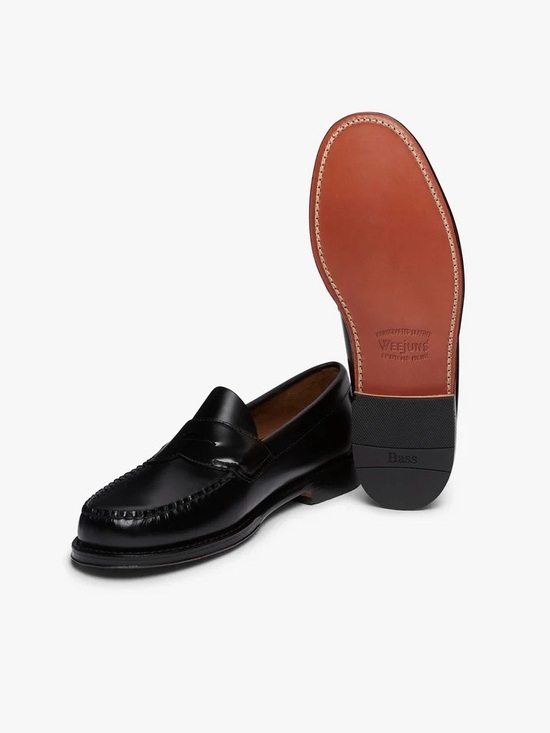 G.H. Bass Weejuns Logan Penny Loafers Smooth Leather Black main image 16